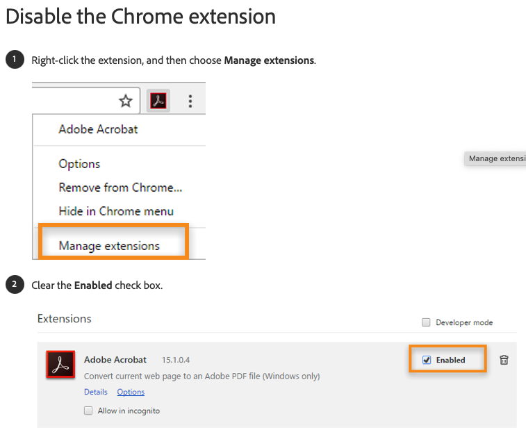 disable-adobe-chrome-extension