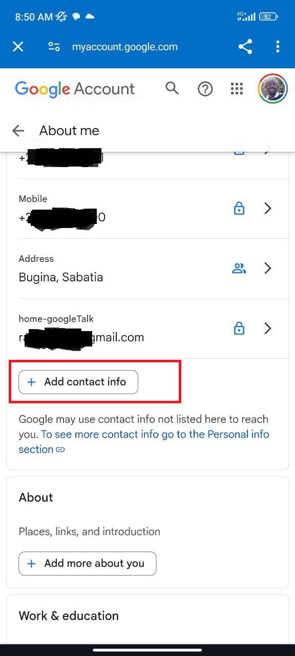 Add-contact-info-in-Google-account