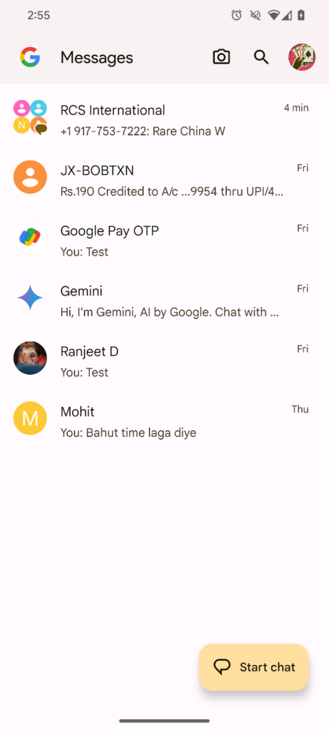 Google-Messages-without-draft-previews