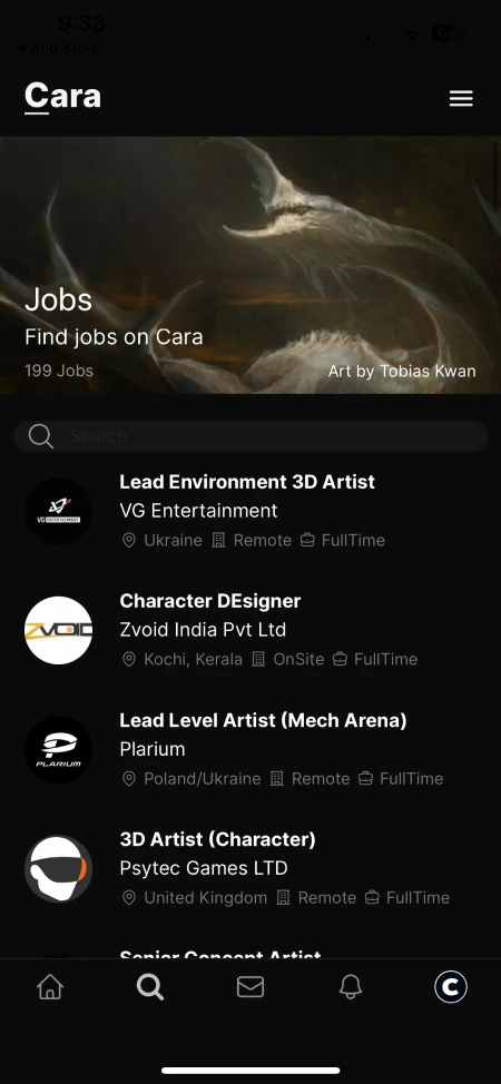 cara-app-job-listings