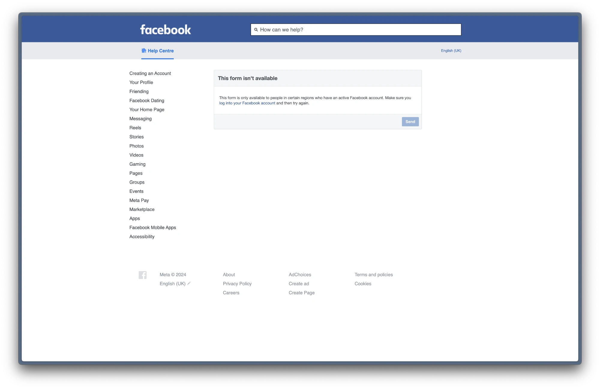 facebook-ai-opt-out-page-error