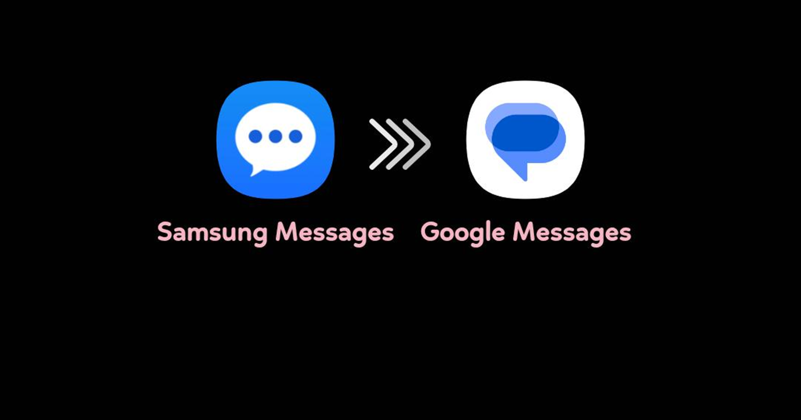 Samsung making the push to switch to Google Messages