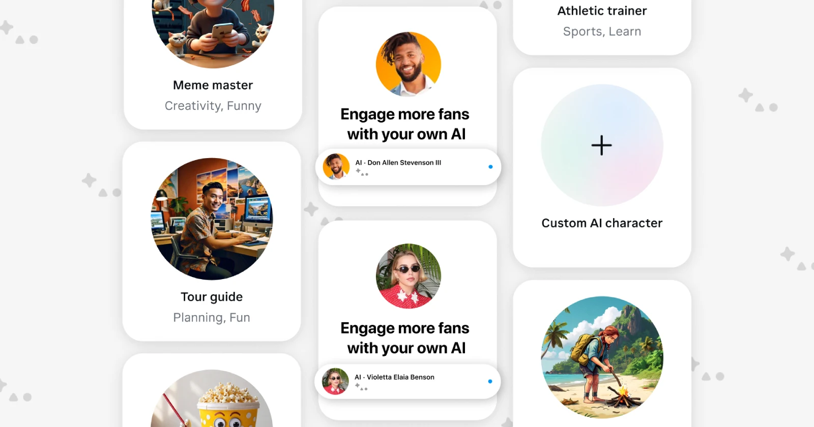 You may soon be talking to an AI avatar of your favorite Instagram creator or celebrity