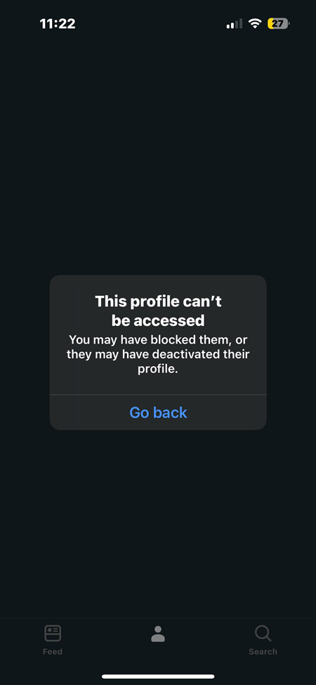 Horizon-app-profile-cant-be-accessed