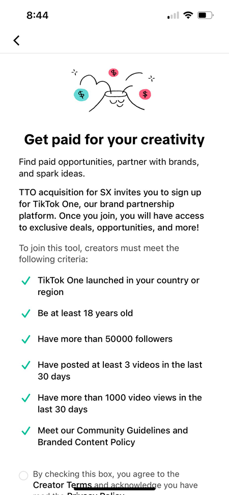 TikTok-One-program