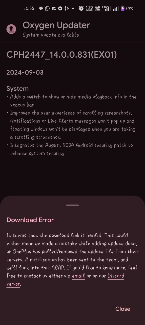 Oxygen-Updater-app-download-error