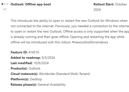 New-Outlook-for-Windows-offline-mode