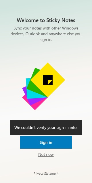 Sticky-Notes-sign-in-error