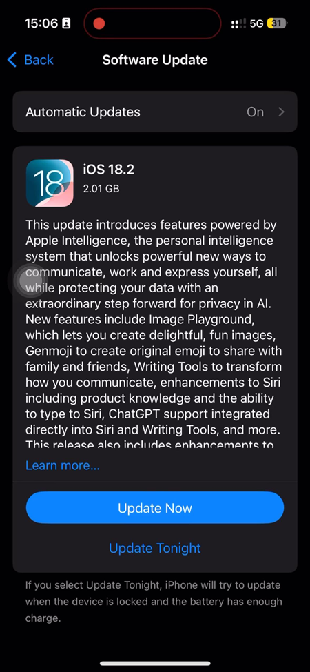 iOS-18.2-changelog