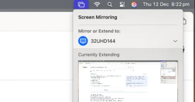 macOS 15.2 update triggers widespread external display mirroring glitch