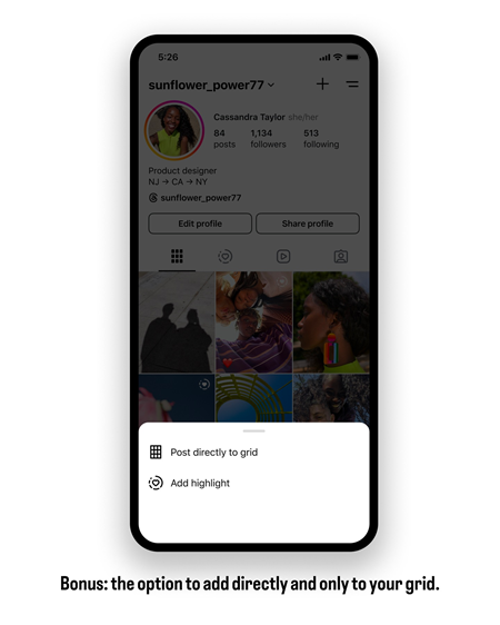 Instagram-add-directly-to-grid