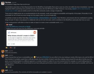 WordPress-sustainability-team