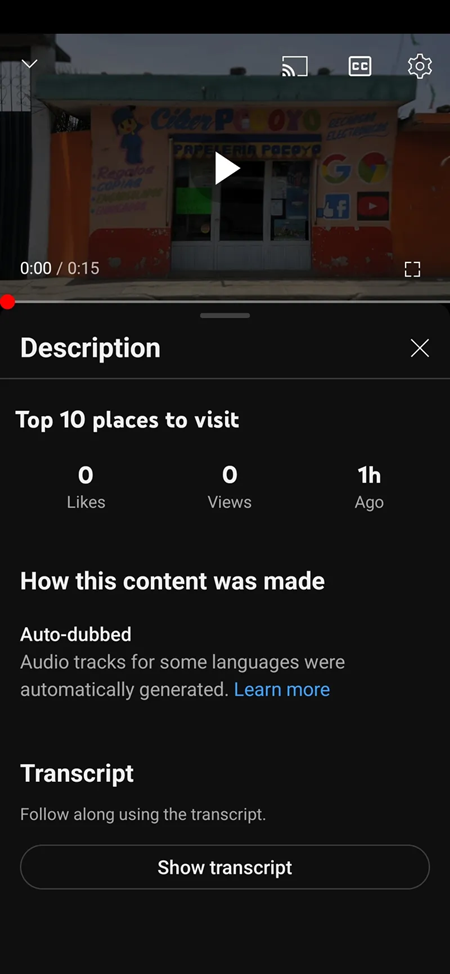 YouTube-auto-dubbing