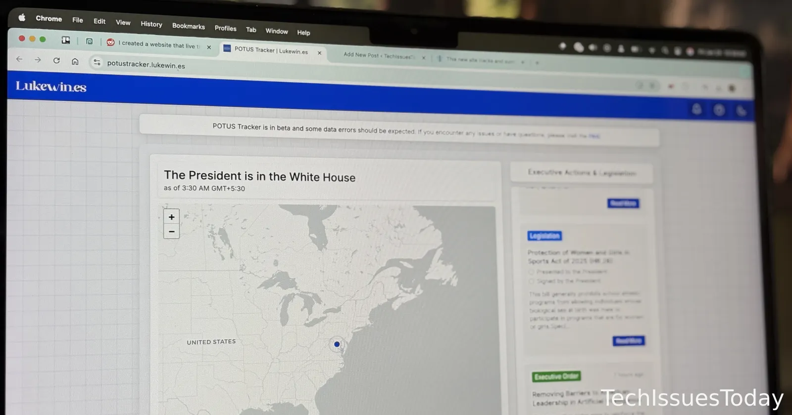 This new site tracks and summarizes President Trump’s executive actions in real time using AI