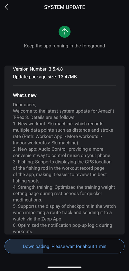 Amazfit-T-Rex-3-update