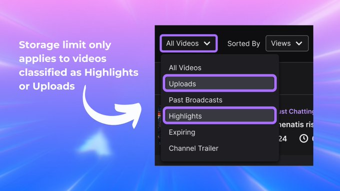 Twitch-highlights-and-uploads-100-hour-limit