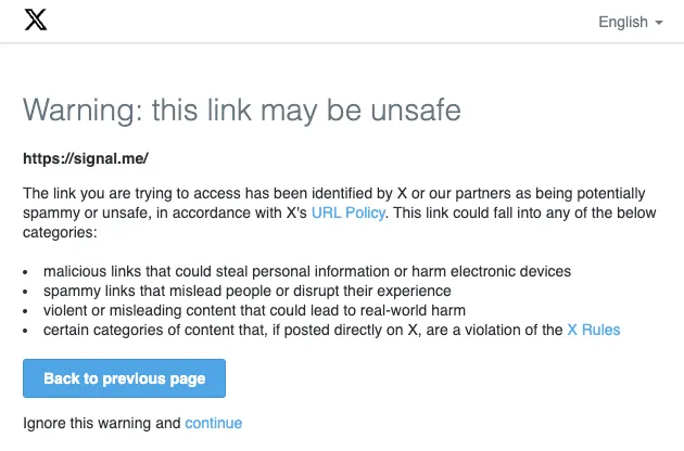 X-marks-Signal-links-as-unsafe