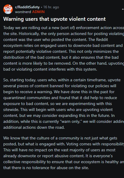 Reddit-warning-upvote-violent-content