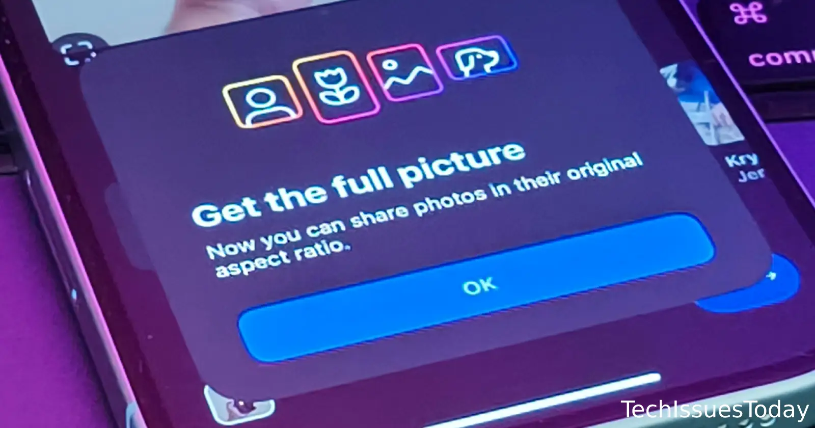 Instagram's new 'Get the full picture' feature allows you to showcase images with mixed aspect ratios in carousel posts