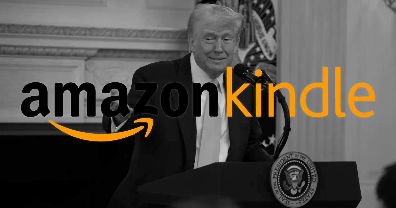Is Tump's administration pressuring Amazon to remove books from its Kindle marketplace?