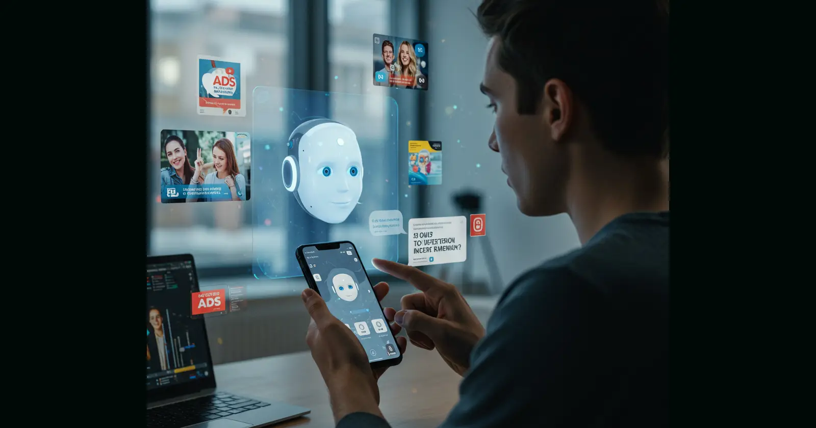 Ads are ready to invade your conversations with AI chatbots