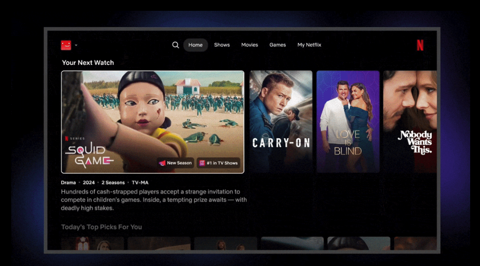 New Netflix TV UI update is rolling out, and initial user reaction isn't exactly good