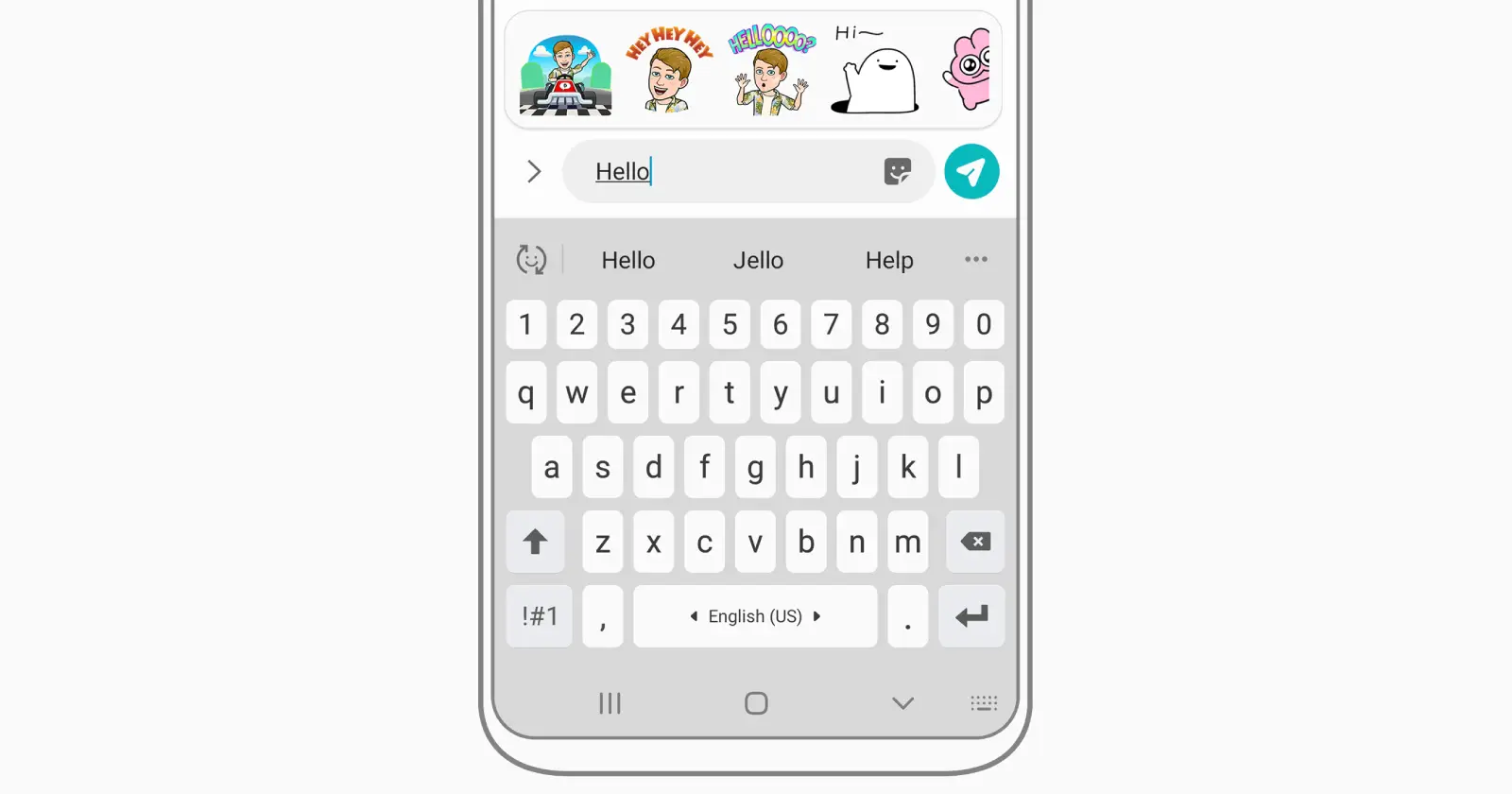 Weird Samsung Keyboard bug autocorrecting images and replacing them with asterisk