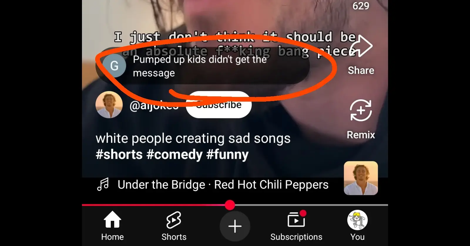 YouTube users frustrated with comments overlay section on Shorts videos