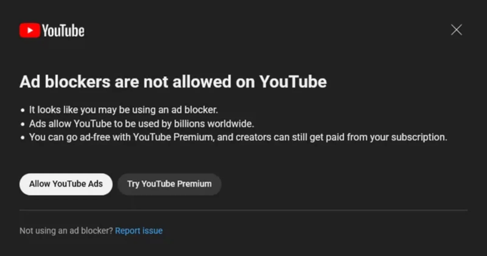 With YouTube cracking down on ad blockers, here are community-recommended workarounds that might help