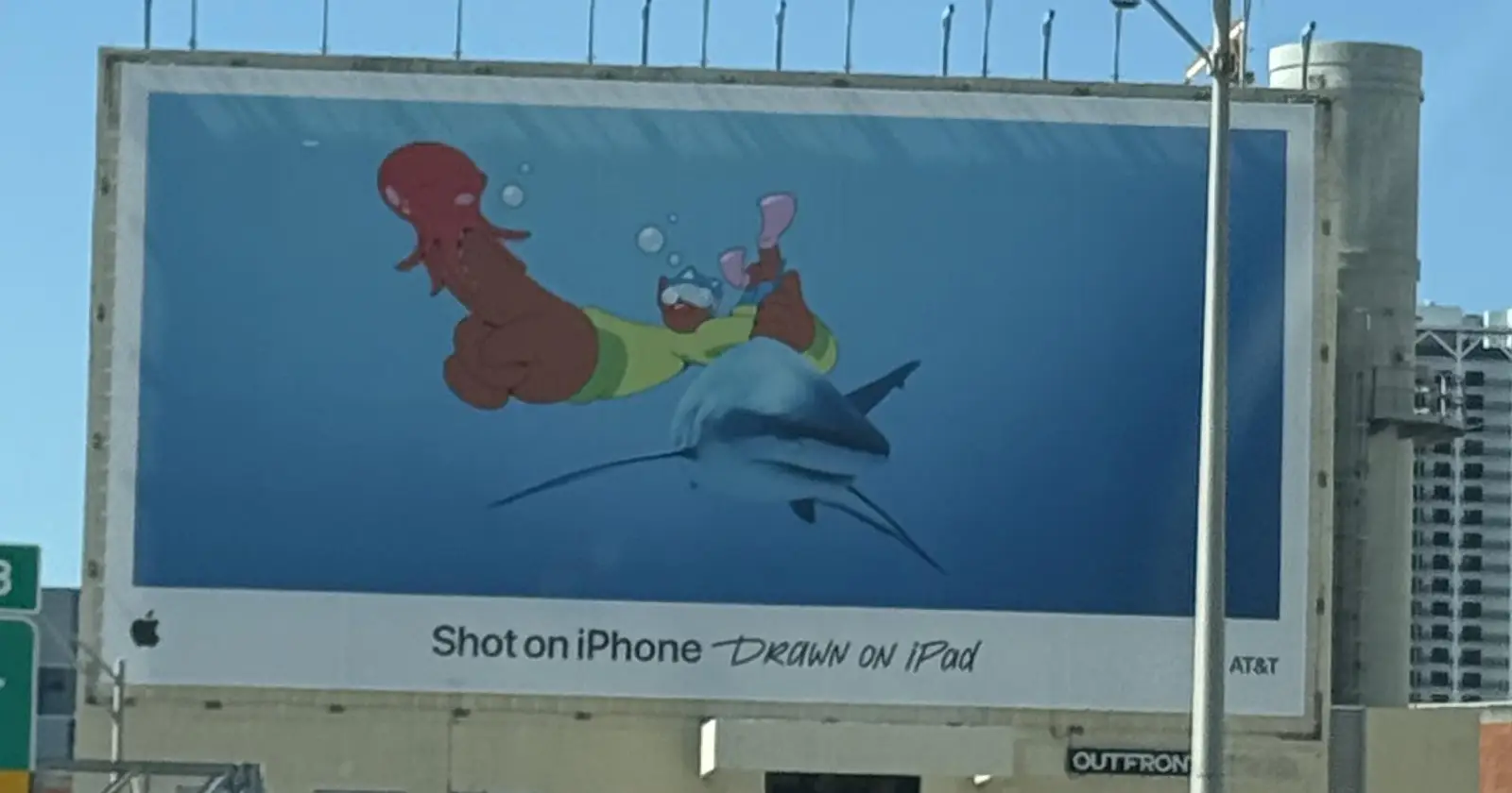 Apple's 'Shot on iPhone' billboard in Miami leaves little to the imagination (from afar)