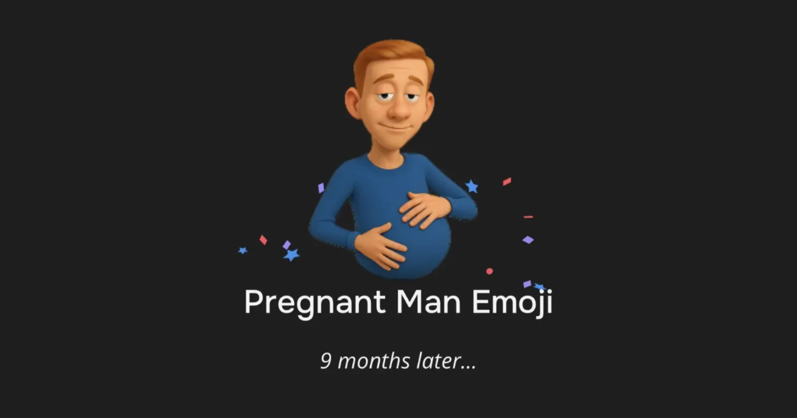 Character AI introduces pregnant man emoji, internet loses its mind