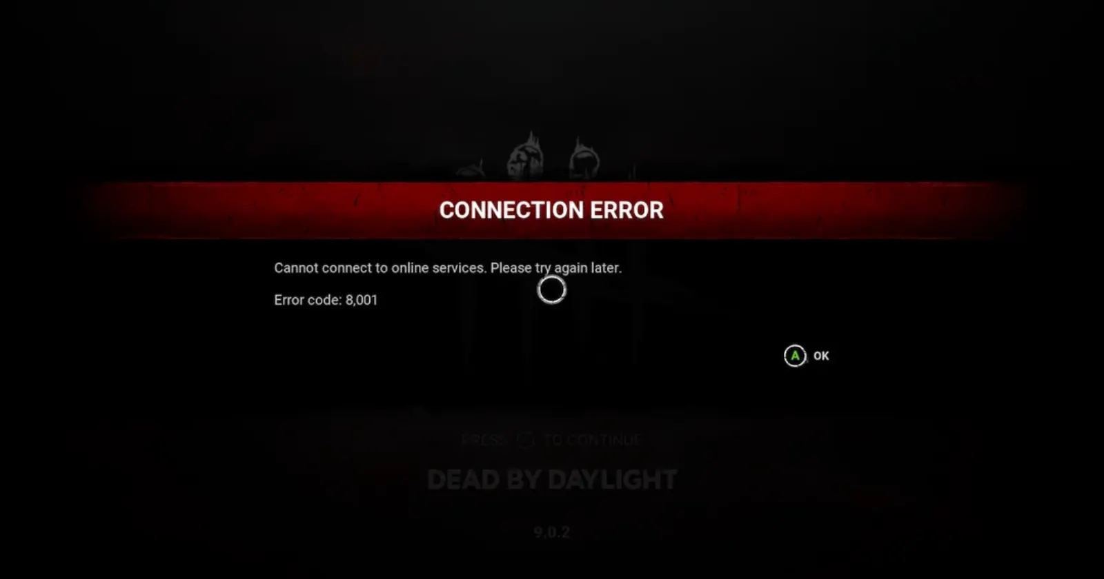 Dead by Daylight players troubled by error 8001/8005, but there's a potential fix