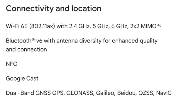official-spec-sheet-google-pixel-10