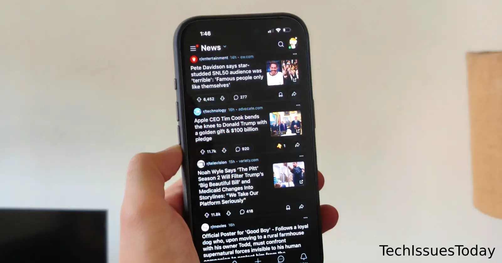 Missing News tab on your Reddit app? It's a new design experiment & sadly there's no way to opt out