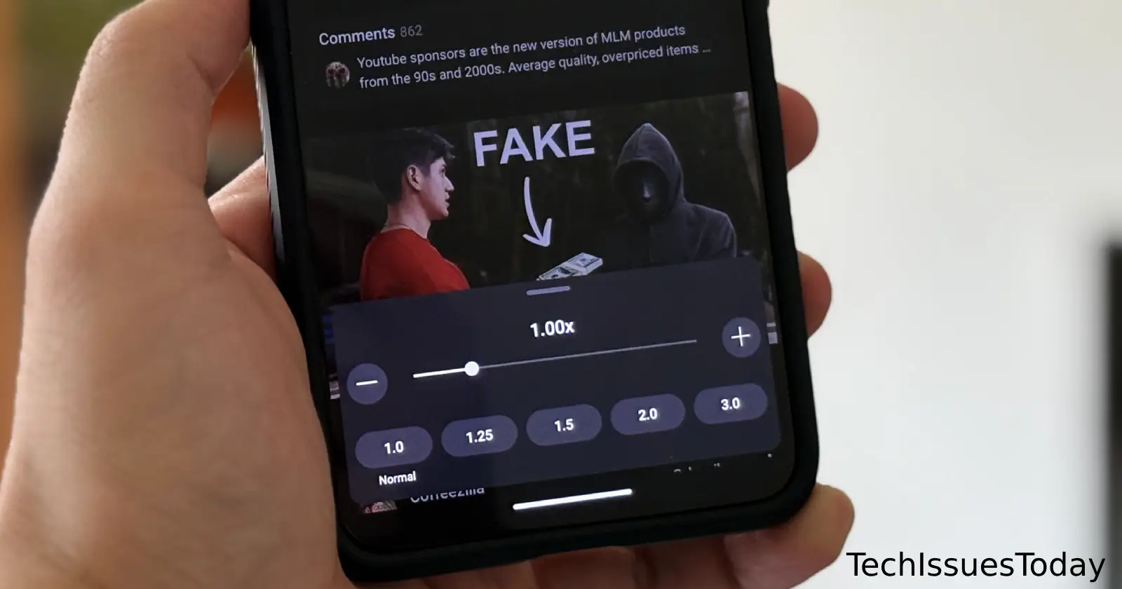 YouTube playback speed glitch strikes Android app - users stuck at 1x