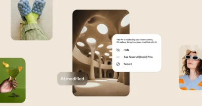 This is how you can reduce AI from your Pinterest feed