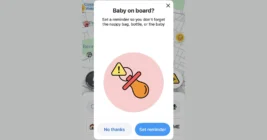 Waze users report seeing new 'Baby on Board' notification