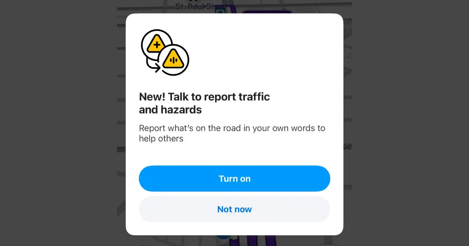 Waze users frustrated as new voice reporting prompt appears every few minutes