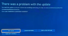 Xbox consoles hit by massive update failure, users report error code 0x8B050033