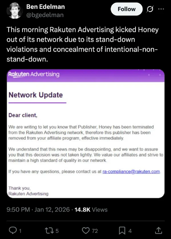 rakuten-advertising-honey-statement