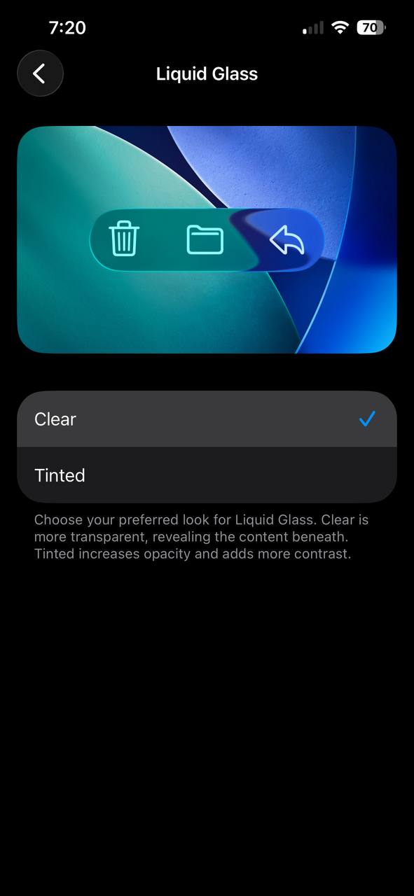 Screenshot-Change-Liquid-Glass-Option-To-Clear