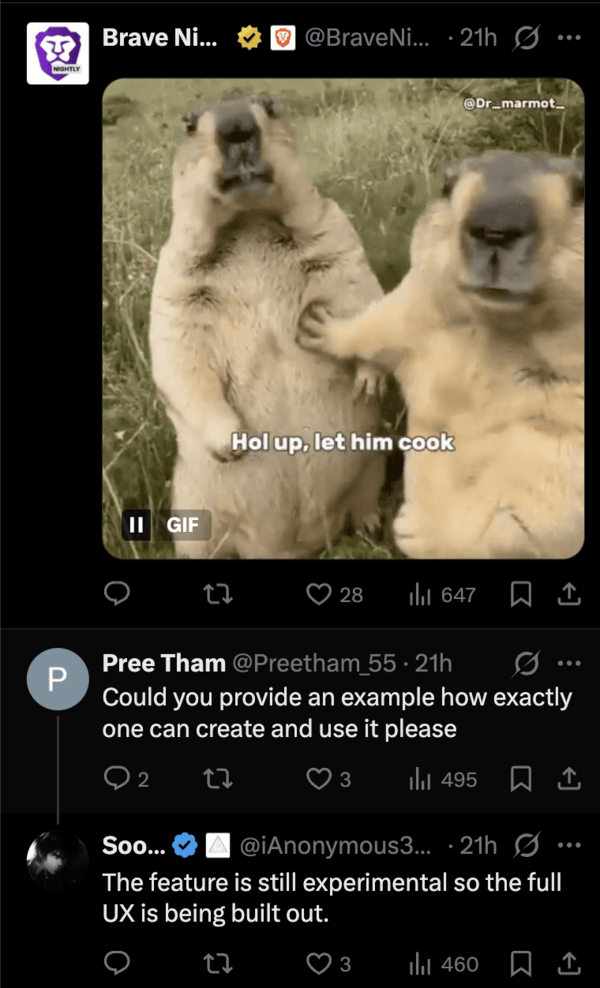 Feature-Still-Experimental