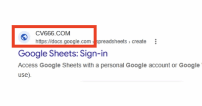 Google-CV666 issue leaves users questioning strange site name in search results