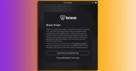 Brave’s stripped-down Origin browser shows up in early rollout, with Linux getting it free